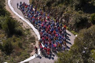 The peloton takes on stage 2 of the 2020 Tour de la Provence