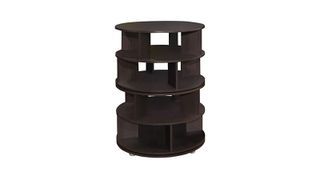 The 4-Tier Revolving Lazy Susan Shoe Rack is the best shoe organizer if you want a boutique feel