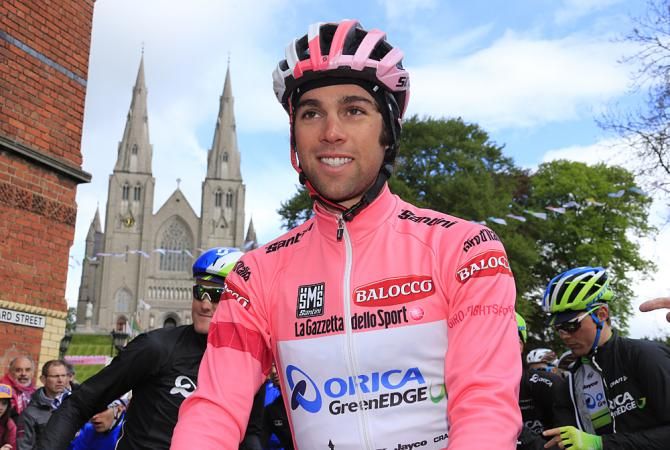 Giro d'Italia leader Michael Matthews (Orica-GreenEdge)