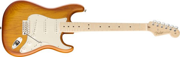 Thomann-exclusive American Stratocaster Honeyburst Satin