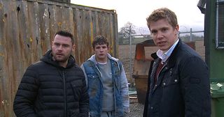 Tensions rise when Joe Tate confronts Robert Sugden about smoke from the scrap yard which results in Joe losing a client. He vows to get back at Robert by manipulating Jimmy King and Joe is confident that they will find dirt to use against Robert in Emmerdale.