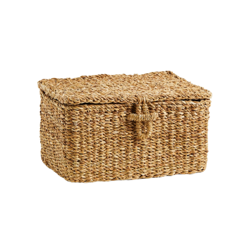 Lidded Storage Basket