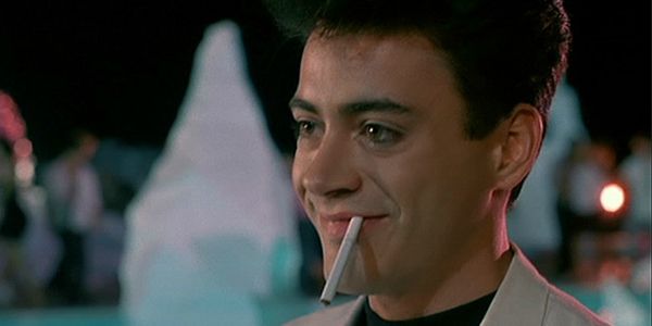 This Less Than Zero Scene Gave Robert Downey Jr. Validation On A Film Set  For The First Time