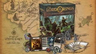 Lord of the Rings: Journeys in Middle Earth board game