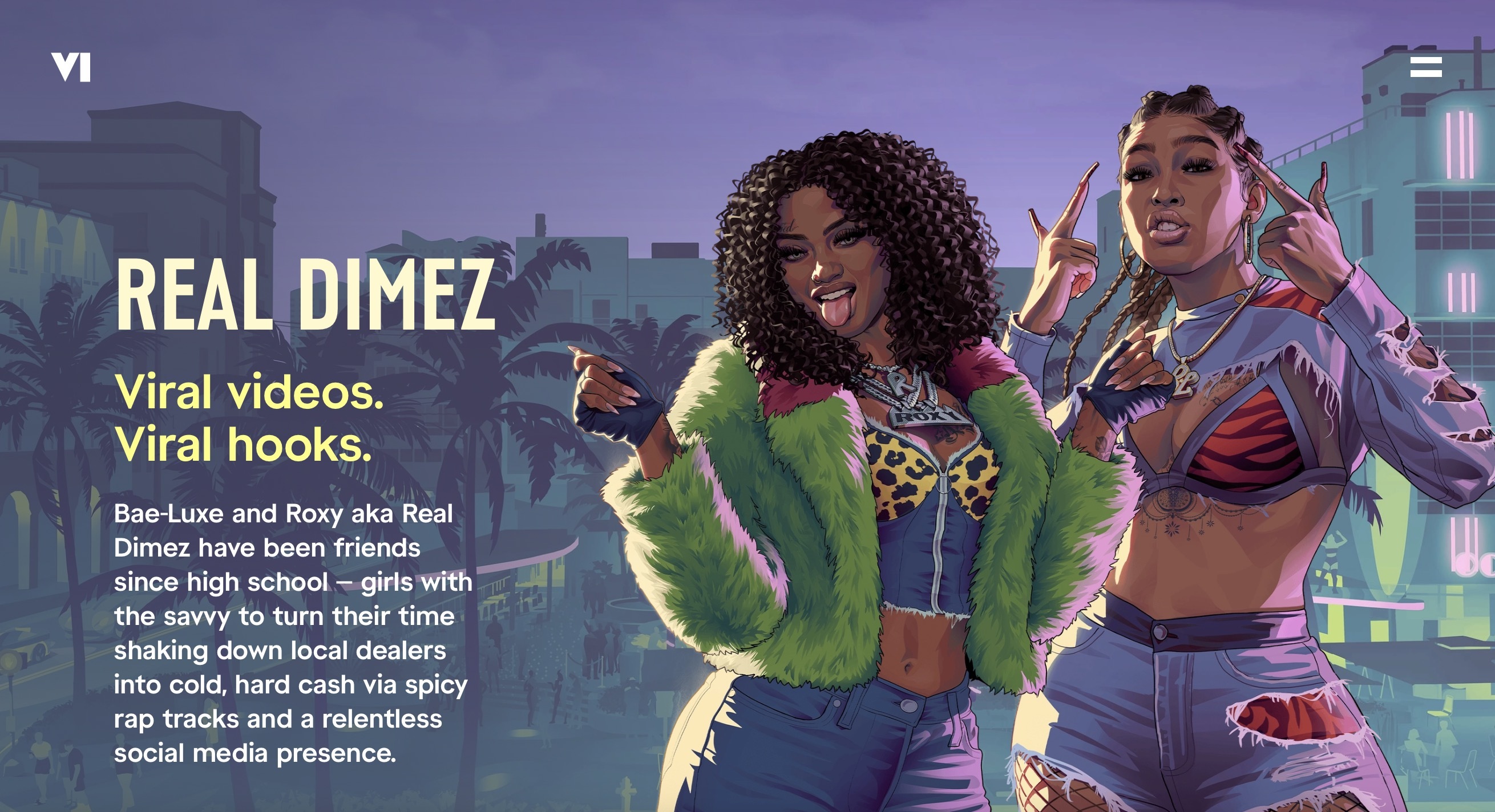 Grand Theft Auto 6 characters.