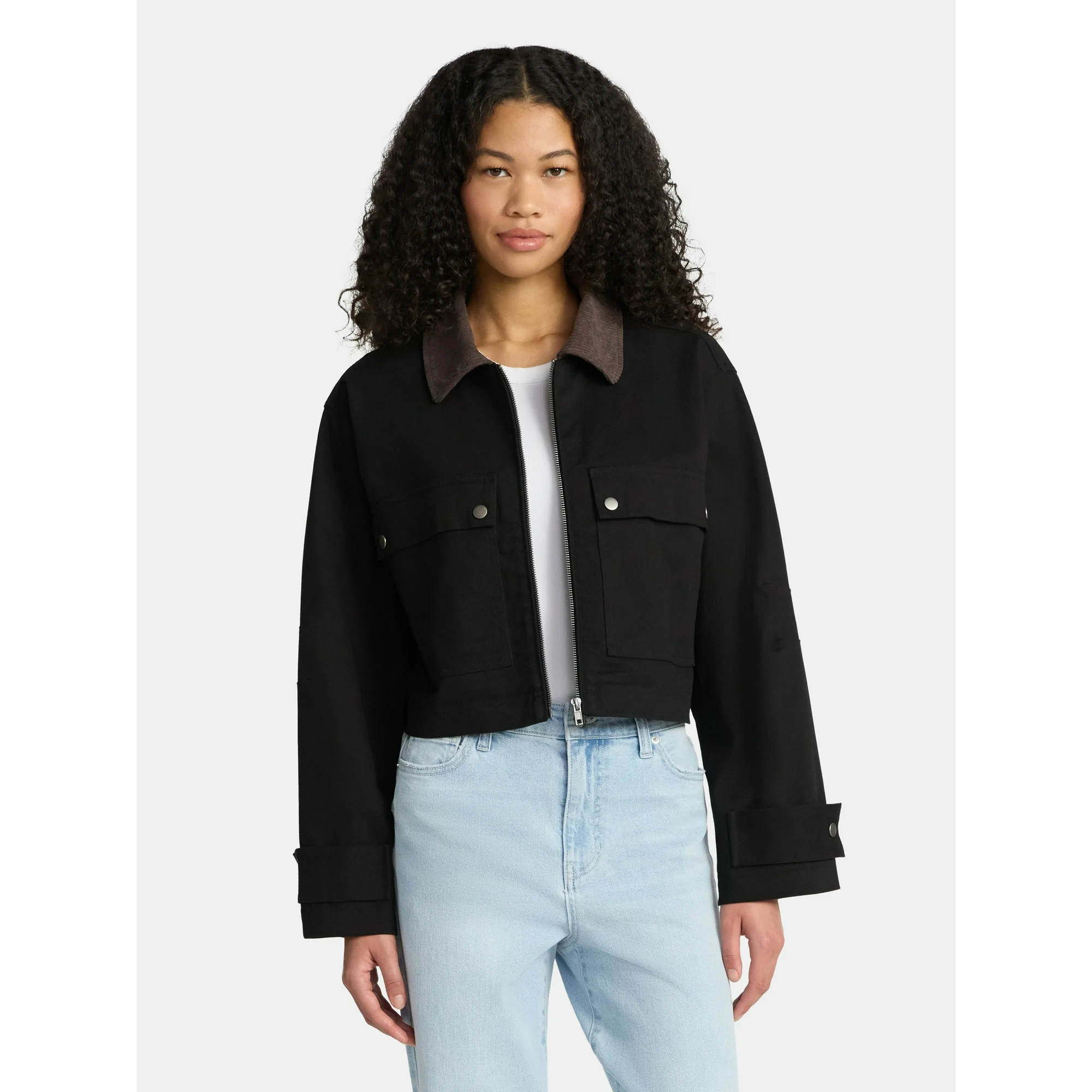 No Boundaries, No Boundaries Trucker Jacket, Women's