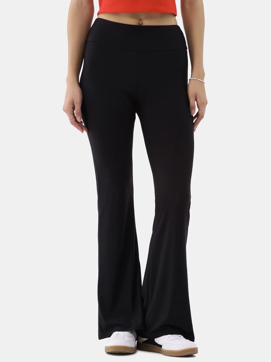No Boundaries, No Boundaries Pull on Flare Pants, 32” Inseam, 1 or 2-Pack, Women’s