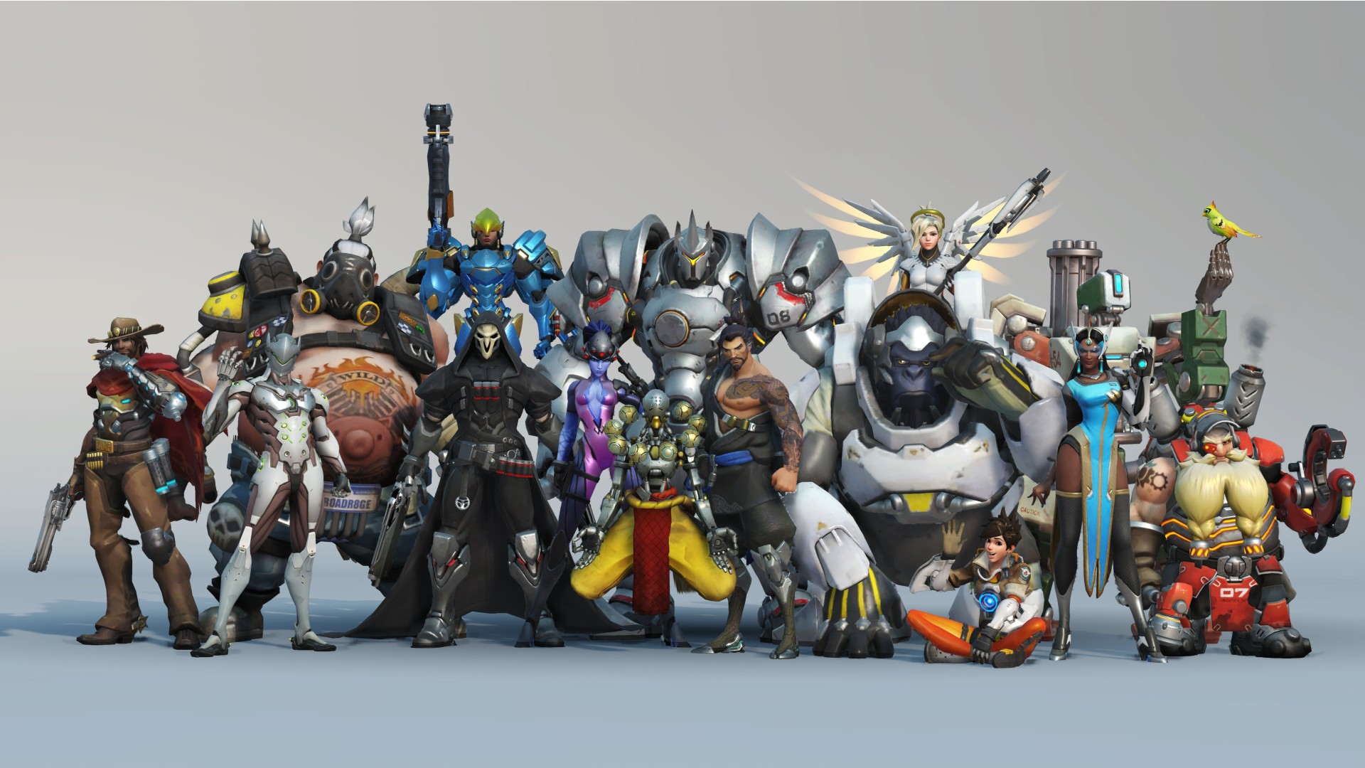 Overwatch final menu screen