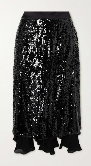 Disco black skirt
