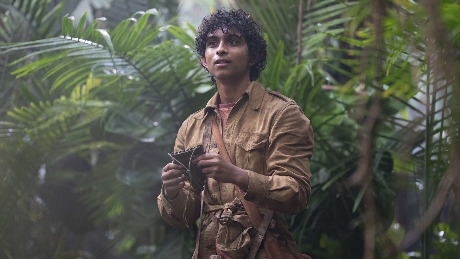 Grover stands in the jungle in Percy Jackson and the Olympians season 2