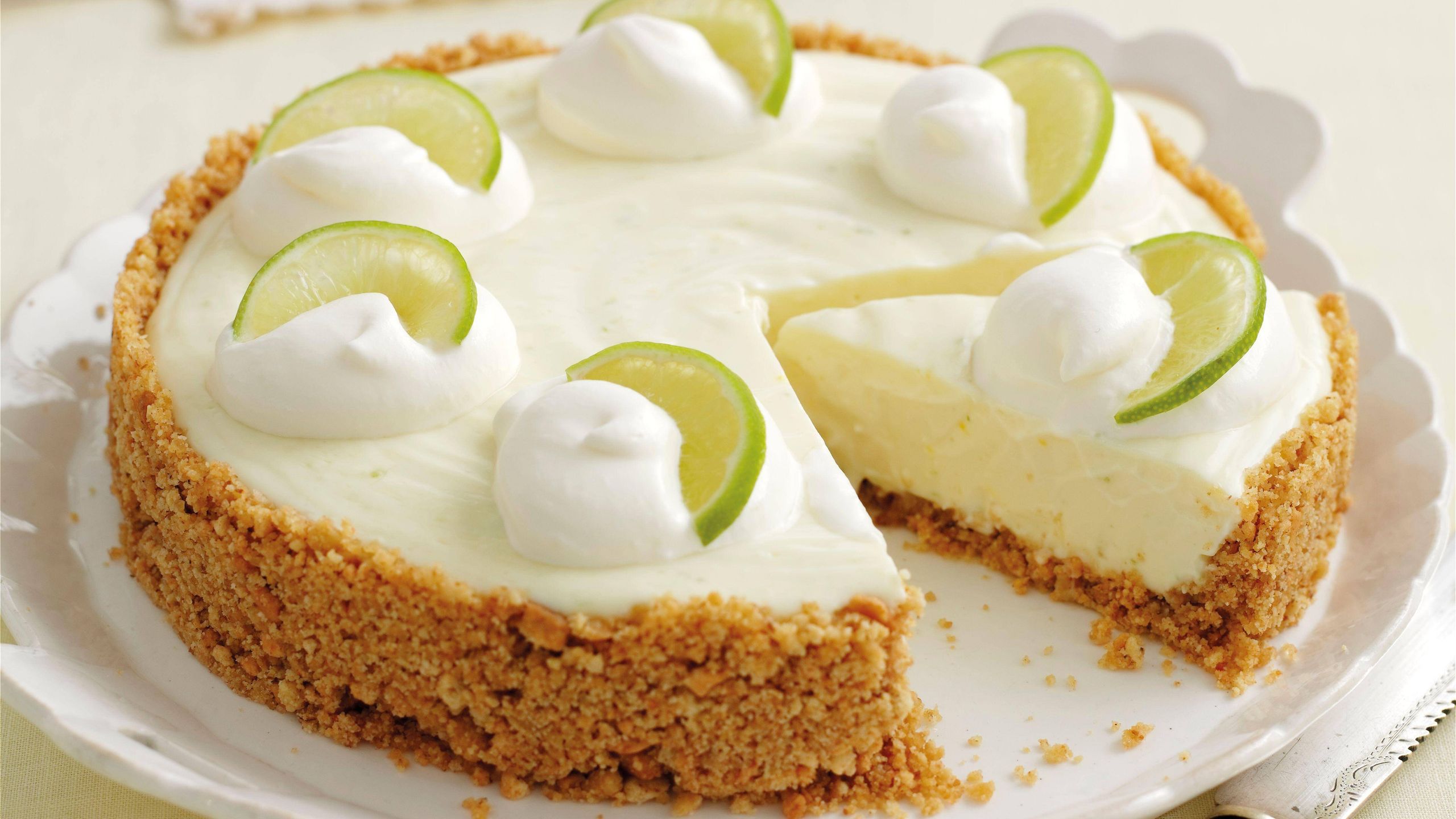 Mary Berry's lemon and lime cheesecake recipe