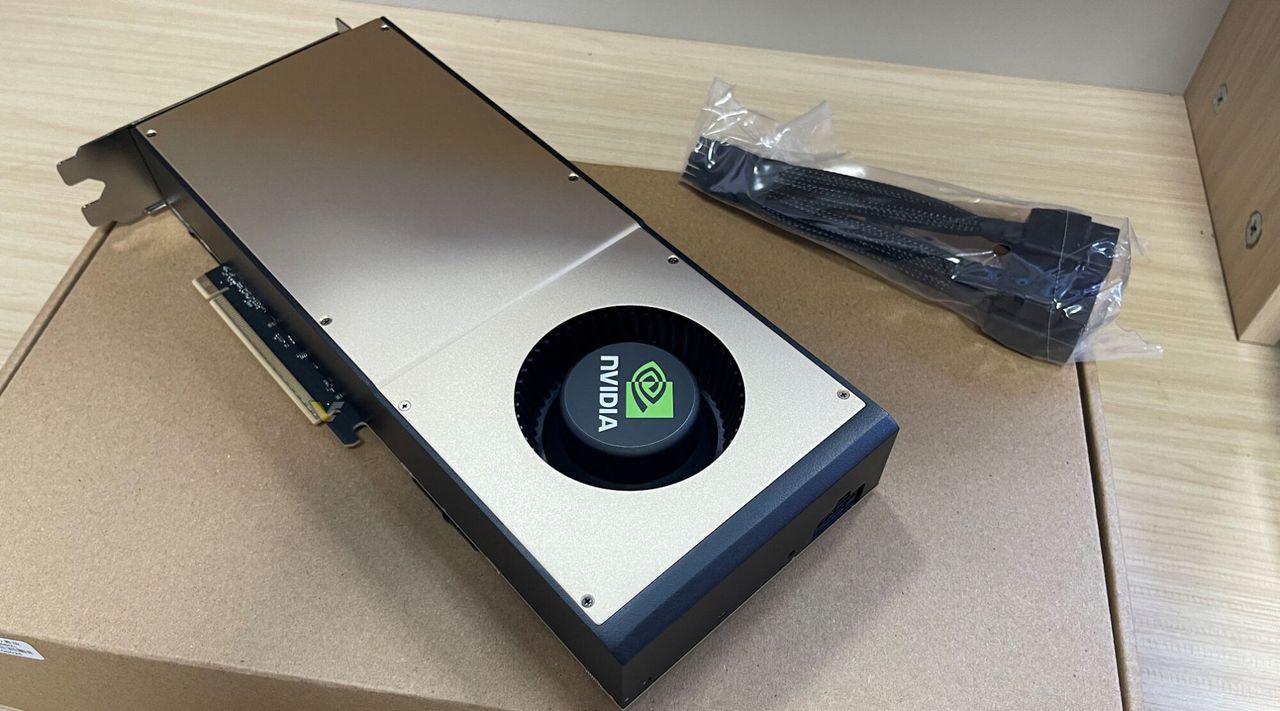 Blower-style Nvidia RTX 5090 listed on Taobao