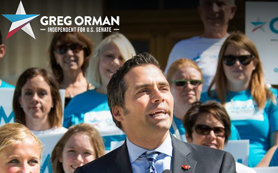 Kansas independent candidate Orman: I could switch my party vote in the Senate