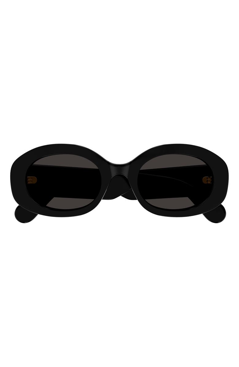 53mm Oval Sunglasses
