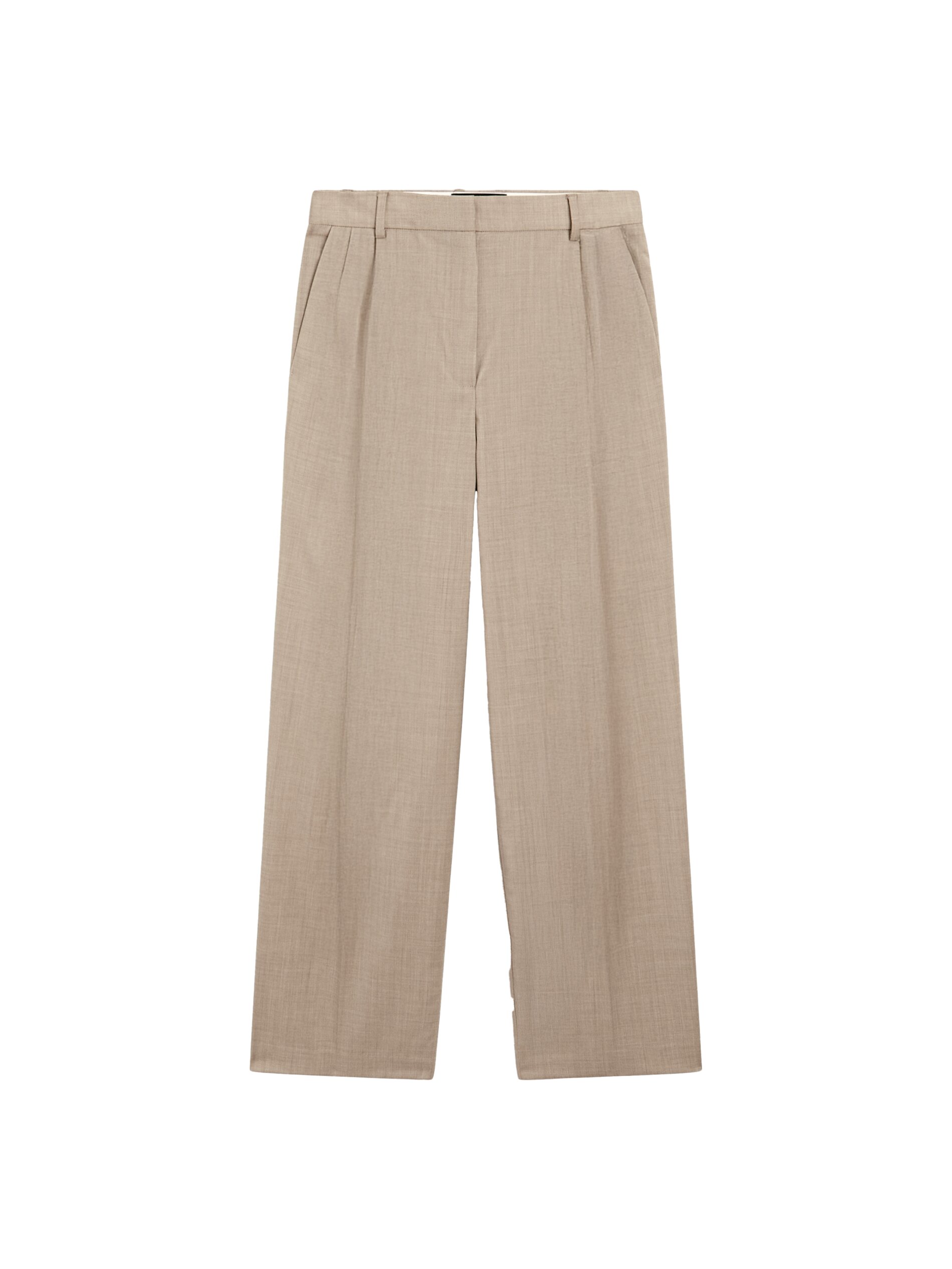 100% Wool Darted Trousers