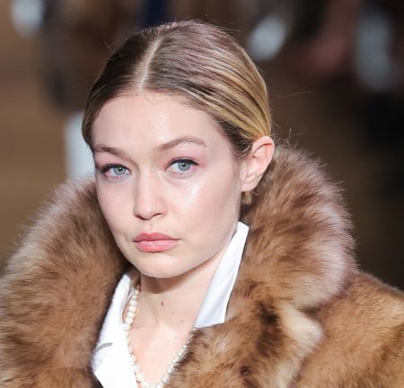 Gigi Hadid walks the runway during the Miu Miu Womenswear Fall/Winter 2024-2025 show as part of Paris Fashion Week on March 05, 2024 in Paris, France. 