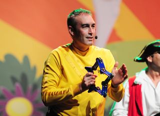 Greg Page as the Yellow Wiggle