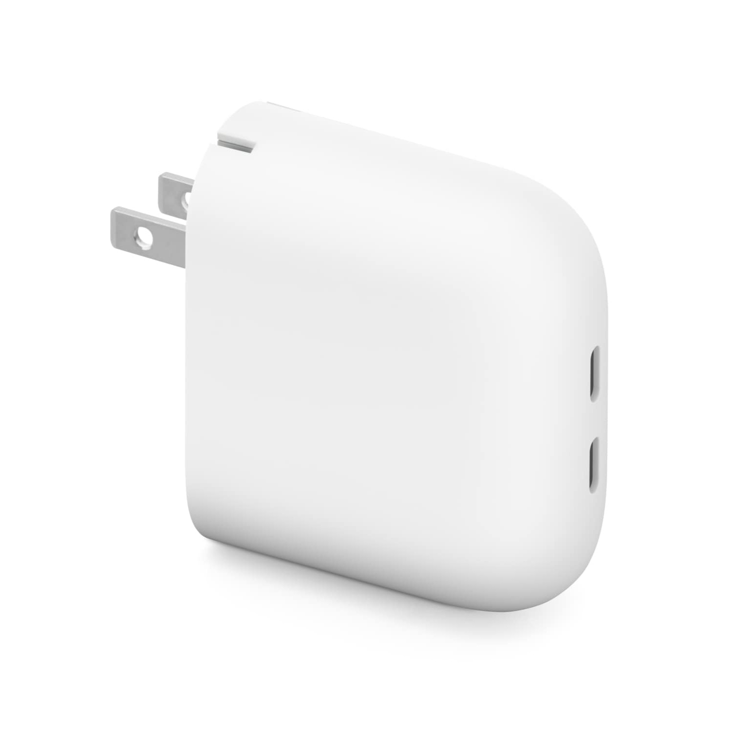 Pixel Flex Dual Port charger in white