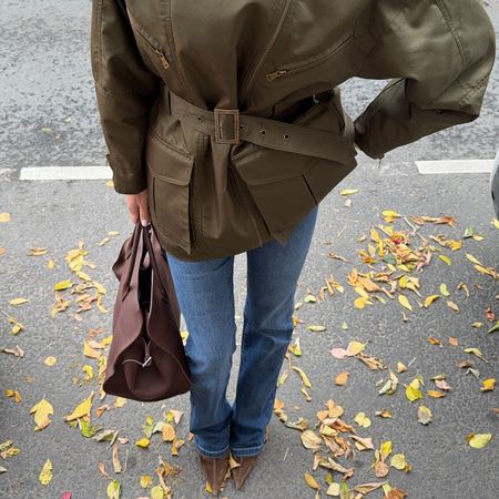 by eva wearing cigarette jeans with heels