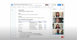Google Workspaces Keynote Screenshot