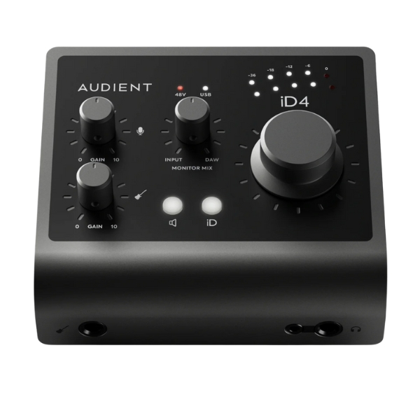 An Audient iD4 MKII audio interface