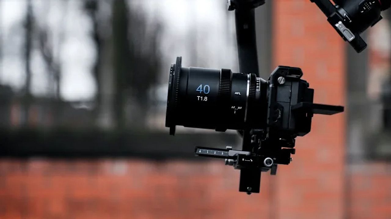 The Sirui 40mm T/1.8 Anamorphic lens