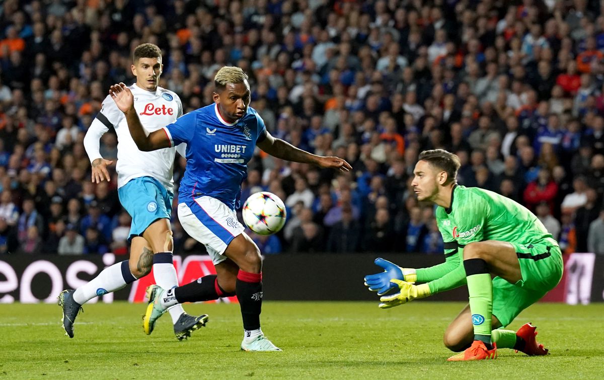 Rangers v Napoli – UEFA Champions League – Group A – Ibrox Stadium