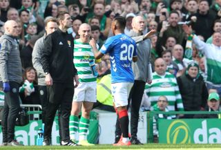 Morelos endured the laughter of Brown as he trudged off