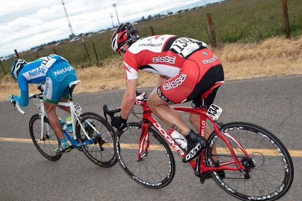 Andy Jacques-Maynes (Bissell) and Jan Barta (NetApp) try to make a go of it without the rest of the break