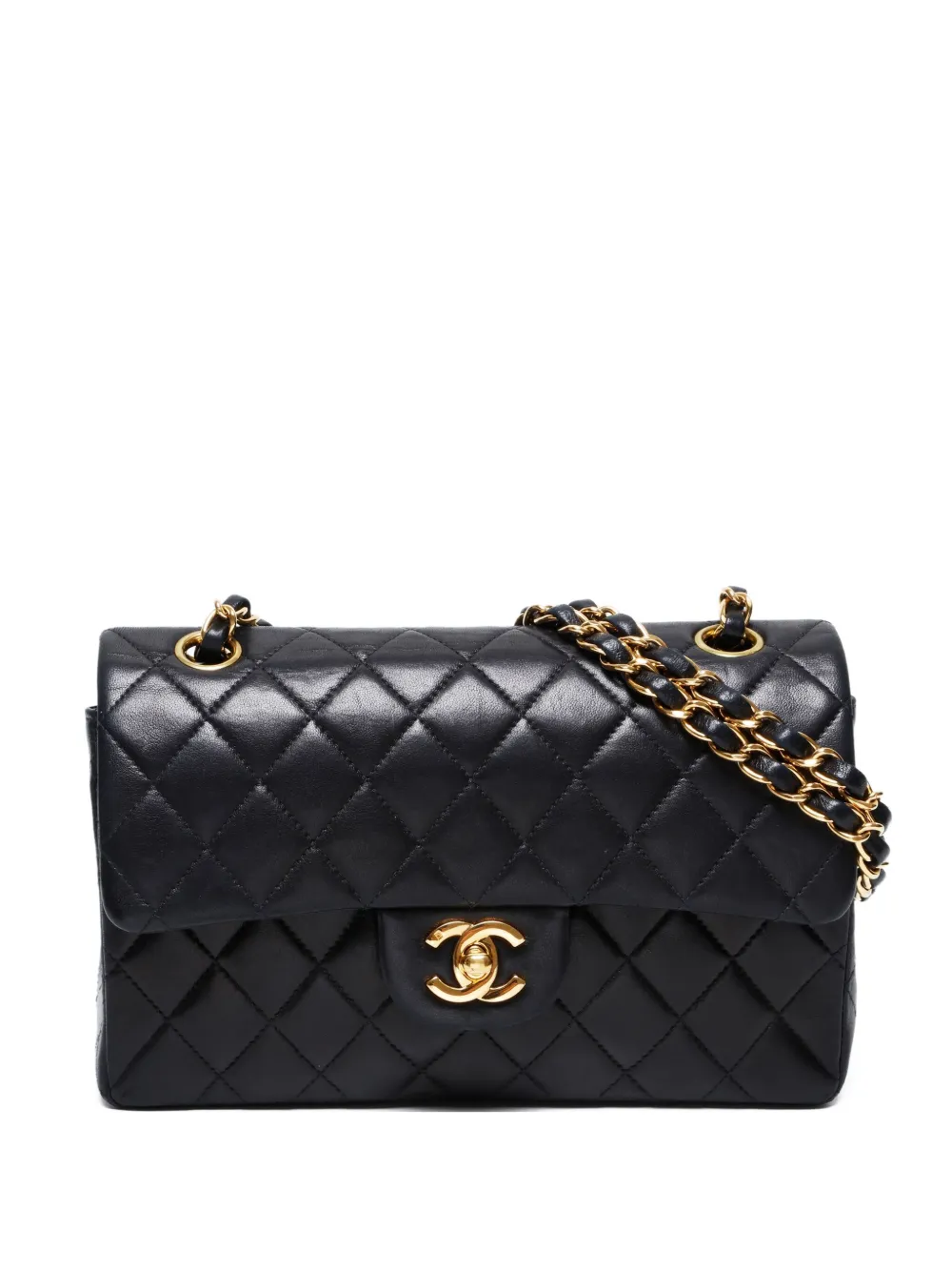 Chanel Pre-Owned 2000-2002 Small Double Flap Shoulder Bag | One Size