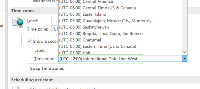 How to Use Two Time Zones for Meetings in Outlook Calendar | Laptop Mag