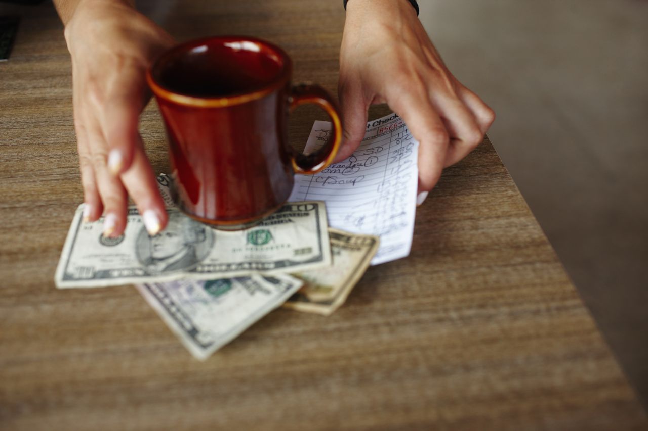 Tipping ensures a pleasant restaurant experience