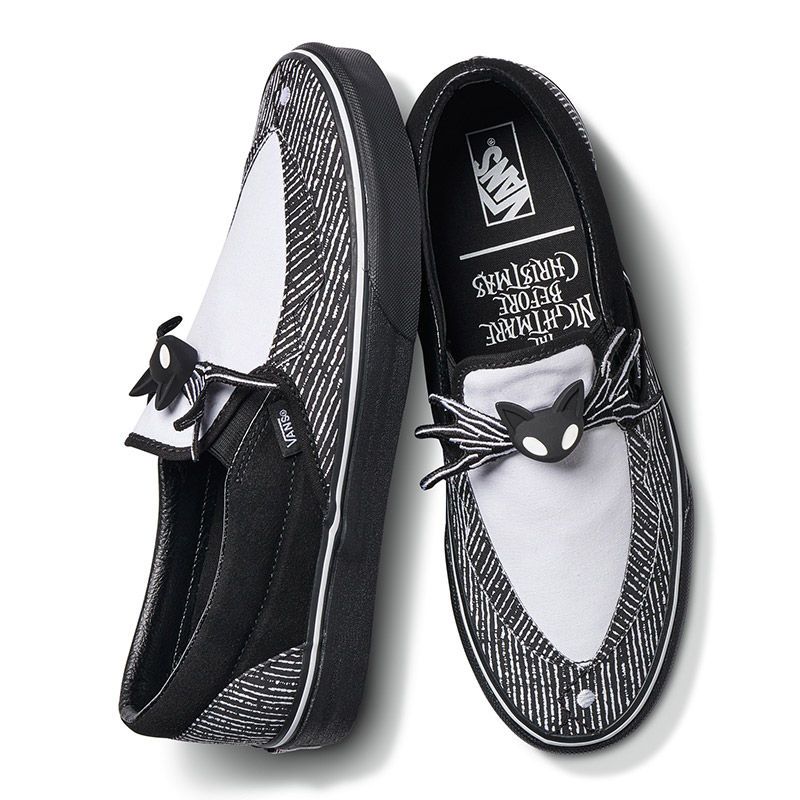 Disney X Vans Classic Slip-on Shoes featuring Sally's Cat