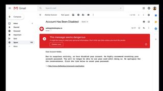 Gmail's spam detecting tool demonstrated