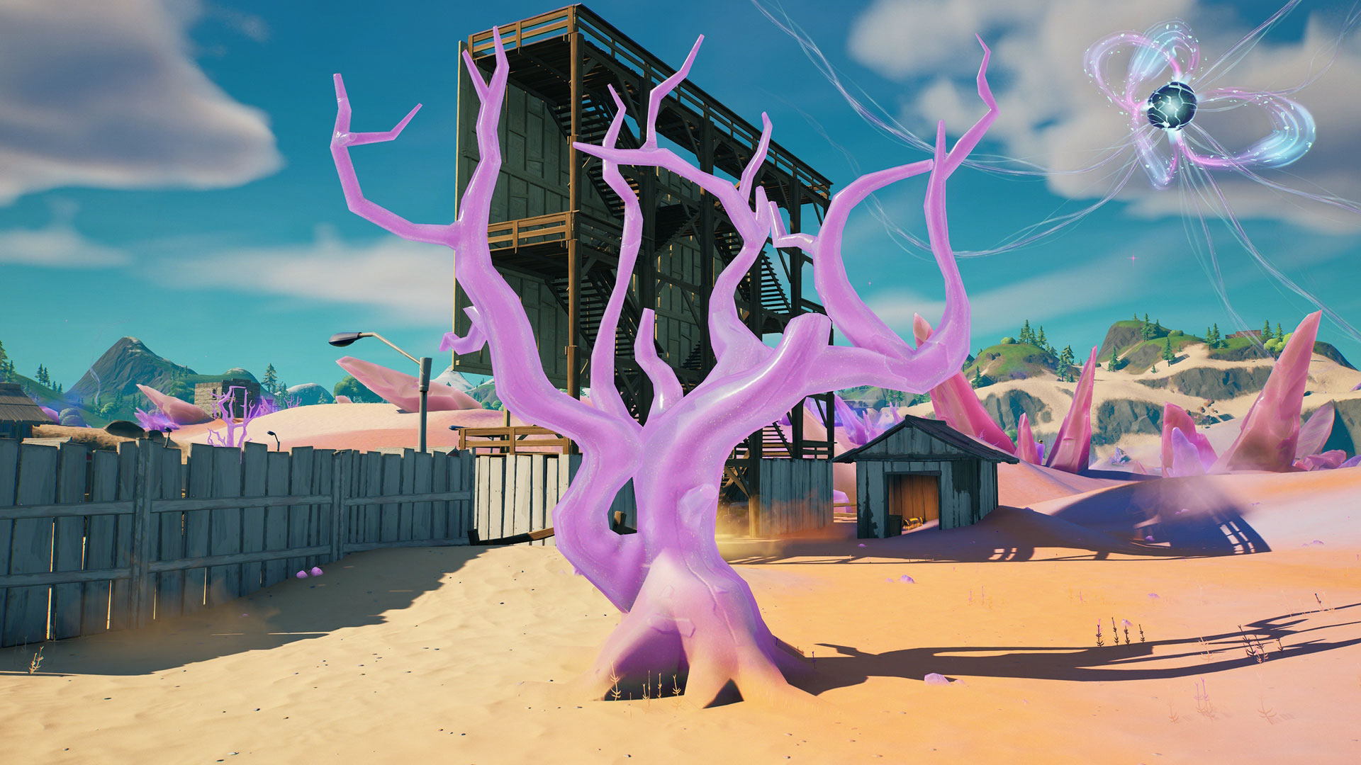 Fortnite Crystal Trees locations