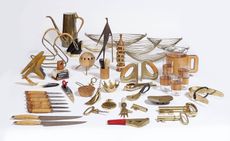 A plethora of pieces by Austrian modernist titan Carl Auböck
