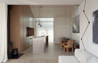 Modern wood and steel kitchen by Dreamer Lab