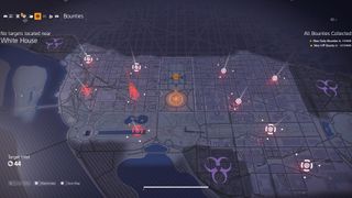 The Division 2 bounties map