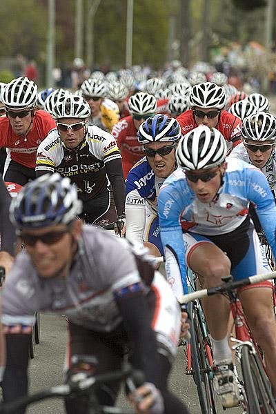 A record field started the Tour in East Devonport last Tuesday and organisers could only be impressed with the entries for this year's race.