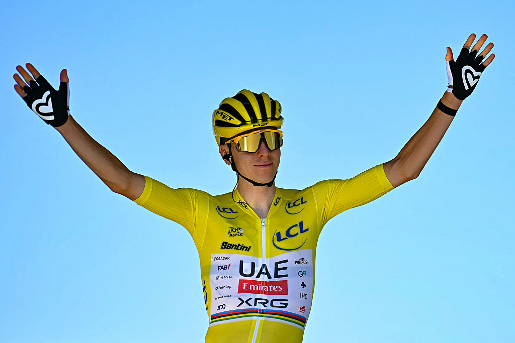 The current GC standings at the Tour de France 2025