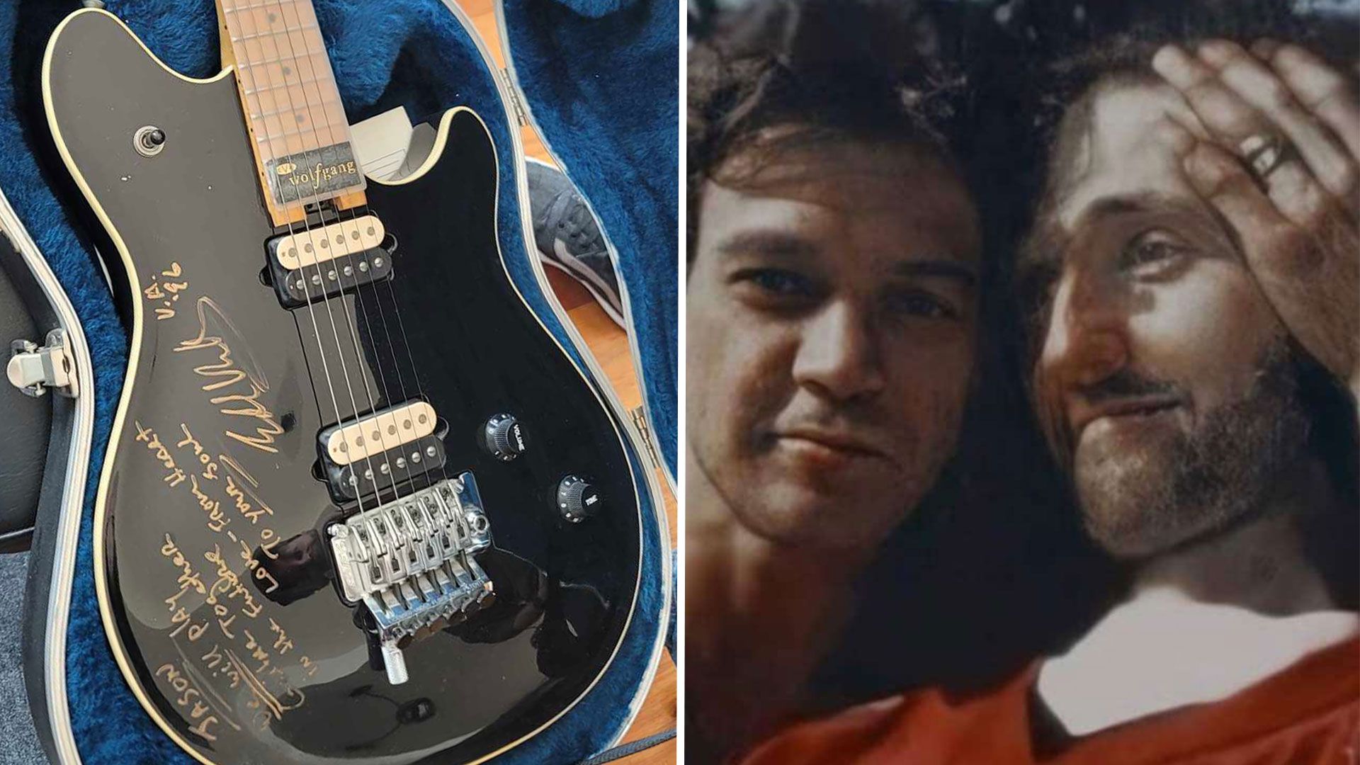 Jason Becker is selling the guitar Eddie Van Halen gave him in