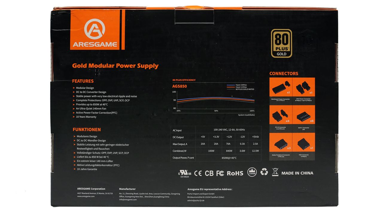 ARESGAME AGS850