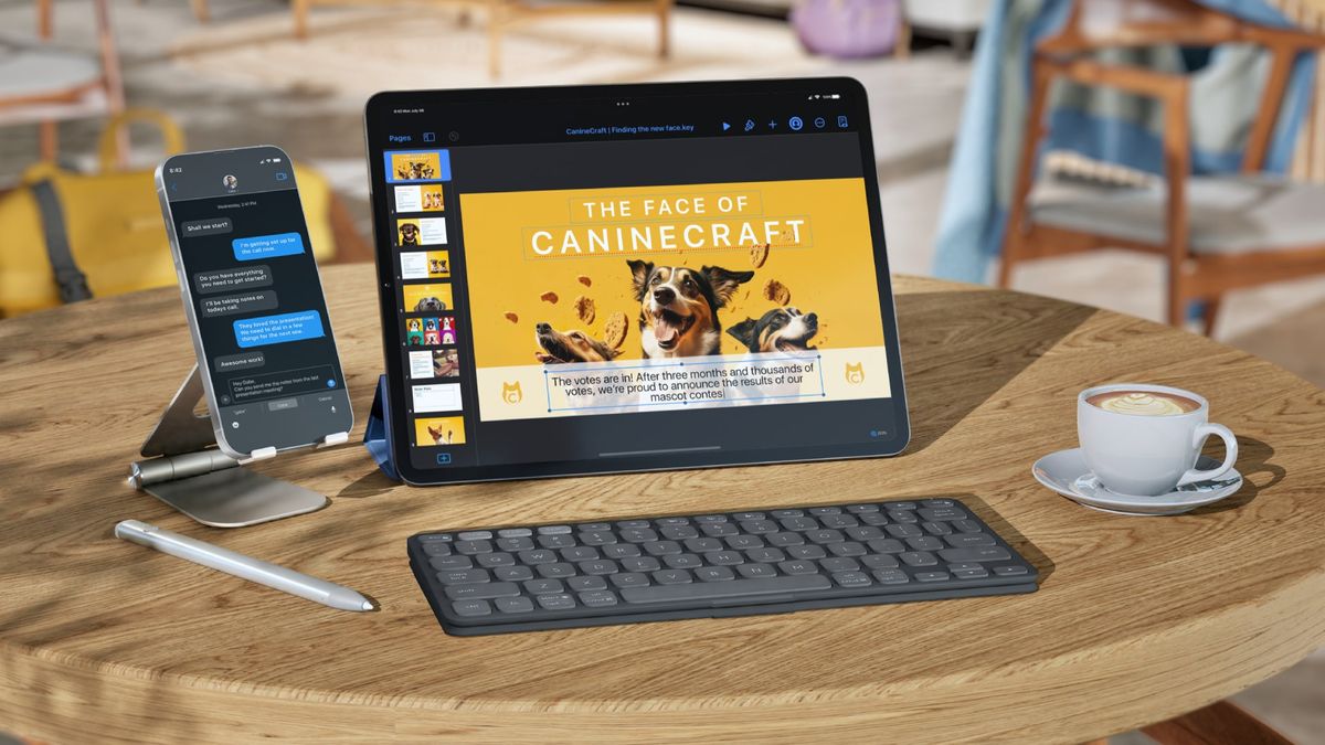 Logitech’s smallest ever wireless keyboard looks ideal for creatives on ...