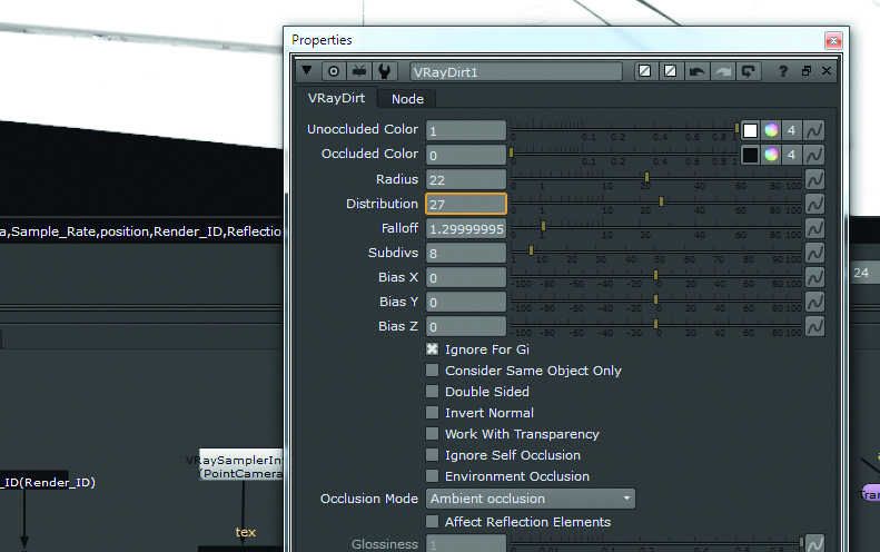 Playing with the Distribution slider makes areas more compact