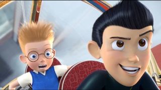 Two of the characters from _Meet the Robinsons._