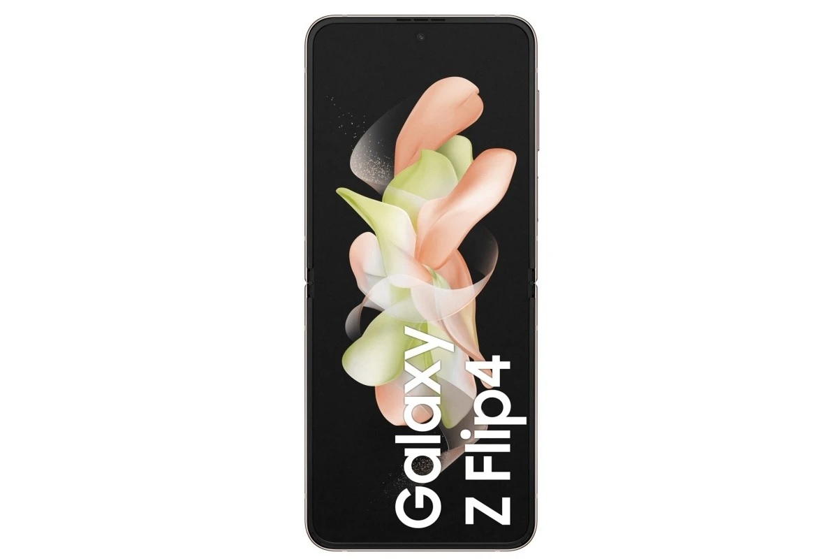 an leaked image of the Galaxy Z Flip 4