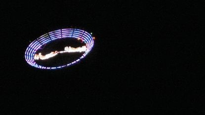 Flying saucer ufo