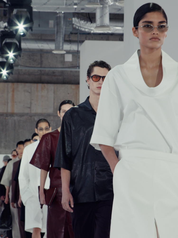 The finale of COS's SS26 show in Seoul.