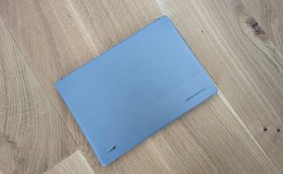 The Acer Chromebook Plus 514 on a desk
