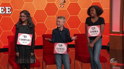 Jimmy Kimmel hosts the "Make America Grate Again" spelling bee